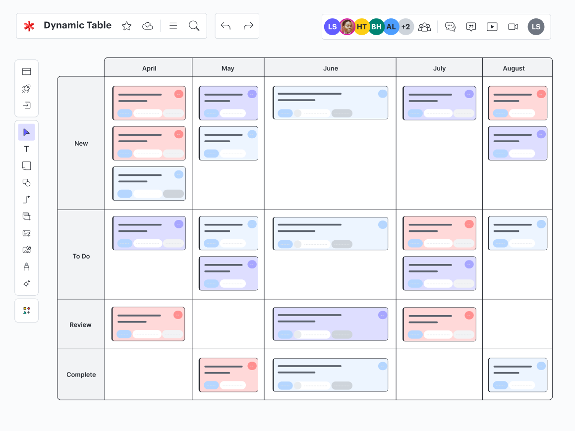 Use conditional formatting to visualize tasks by epic or other criteria.